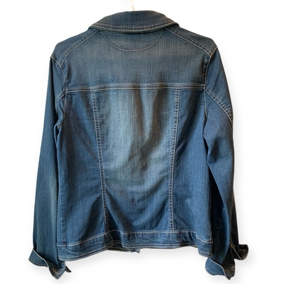 Reitmans Jeans | cotton/elastane denim jacket | size 7 - Picture 2 of 7